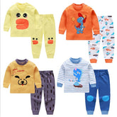 Kids Long Sleeved Pajamas Sets